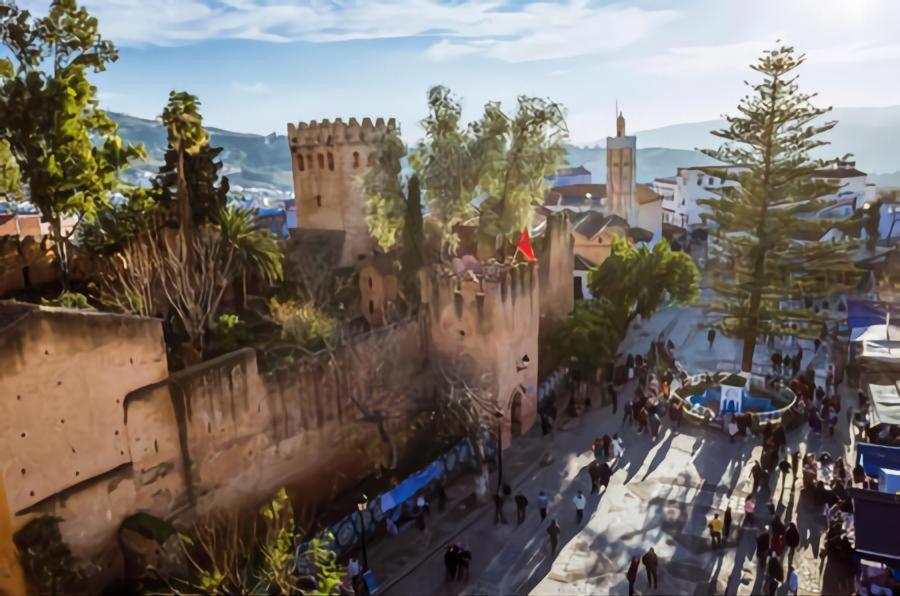 Riad Chourafa Chefchaouen Esterno foto